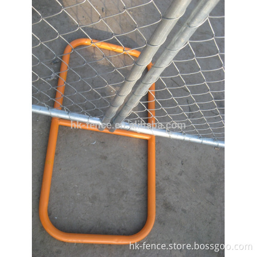 Classic America Galvanized Temporary Fence,1.8-2.4mHigh 2.4-3.6m Wide Temporary Fence,Pipe Frame & Mobile Base Used Construction